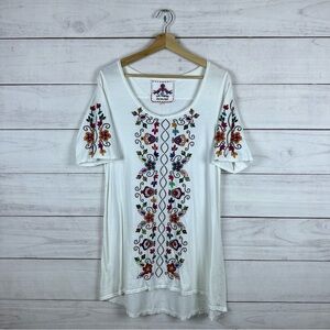 Johnny Was Embroidered Top Large